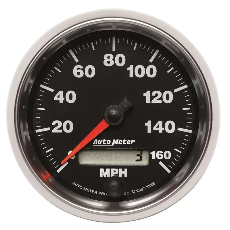 Autometer 3-3/8" 0-160 MPH Speedometer Gauge GS | Universal (3888)