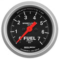 Autometer 2-1/16" 0-7 BAR Fuel Pressure Gauge SPORT-COMP | Universal (3363-M)