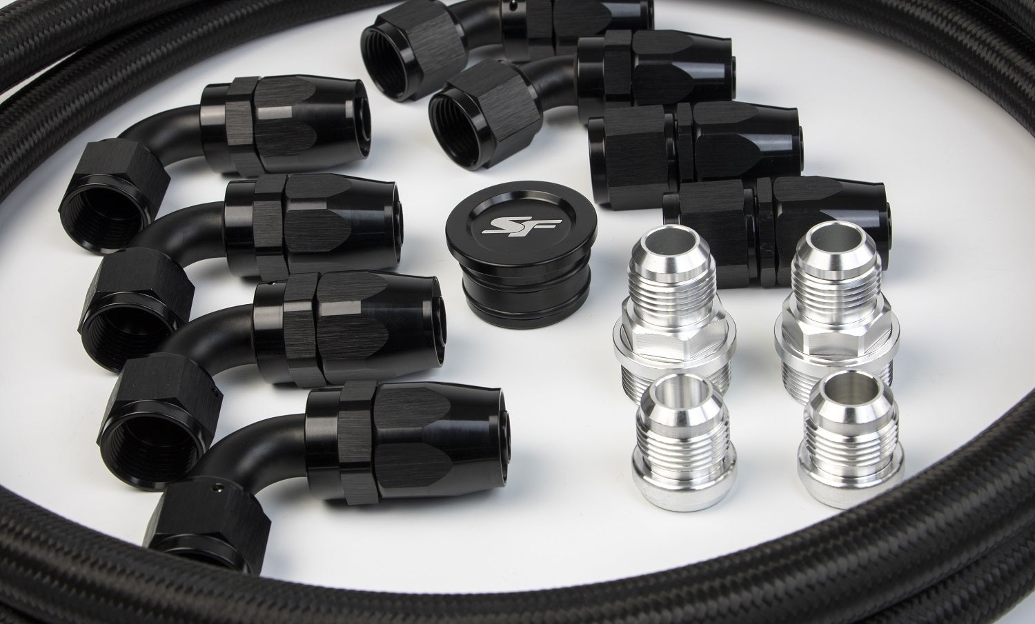 SpeedFactory Racing Catch Can Hose and Fitting Kits | 1994-2001 Acura Integra, and 1999-2000 Honda Civic Si (SF-02-600)