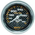 Autometer 2-1/16" 140-280 °F Water Temperature Gauge Carbon Fiber | Universal (4731)