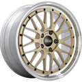 BBS Wheels LM Gold w/ Diamond Cut Machined Lip 18x10 | 5x114.3 (LM195GPK)
