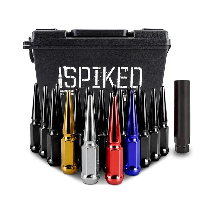 Mishimoto Steel Spiked Lug Nuts M12x1.5 20pc Set | 2023+ Honda Civic Type-R (MMLG-SP1215-20)