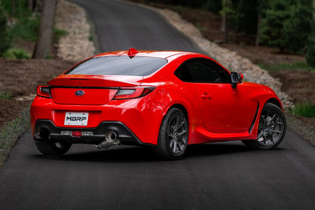MBRP Stainless Steel 3" Cat-Back - Single Rear Exit | 2013-2025 Toyota GR86 / Subaru BRZ / Scion FR-S (S4806)