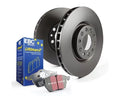 EBC Brakes S1K Ultimax Pad & Plain Rotor Rear Kit | 2016-2021 Honda Civic Si (S1KR1776)
