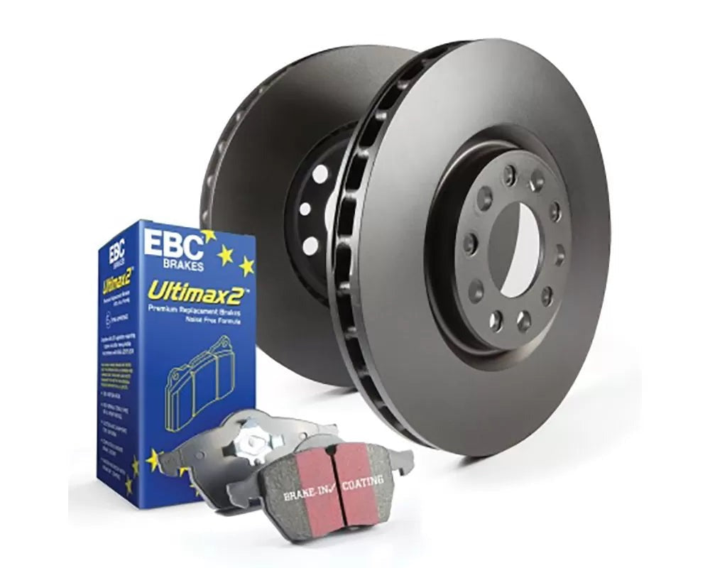 EBC Brakes S1K Ultimax Pad & Plain Rotor Rear Kit | 2016-2021 Honda Civic Si (S1KR1776)