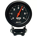 Autometer 2-5/8" 0-6000 RPM Pedestal Tachometer Gauge Z-SERIES | Universal (2891)