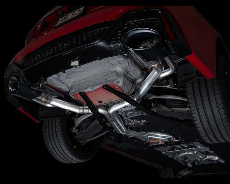 AWE Tuning SwitchPath Exhaust | 3" Diameter | 9.25" Dual Diamond Black RS-Style Tips for Audi C8 RS6 Avant / RS7 (3025-33776)