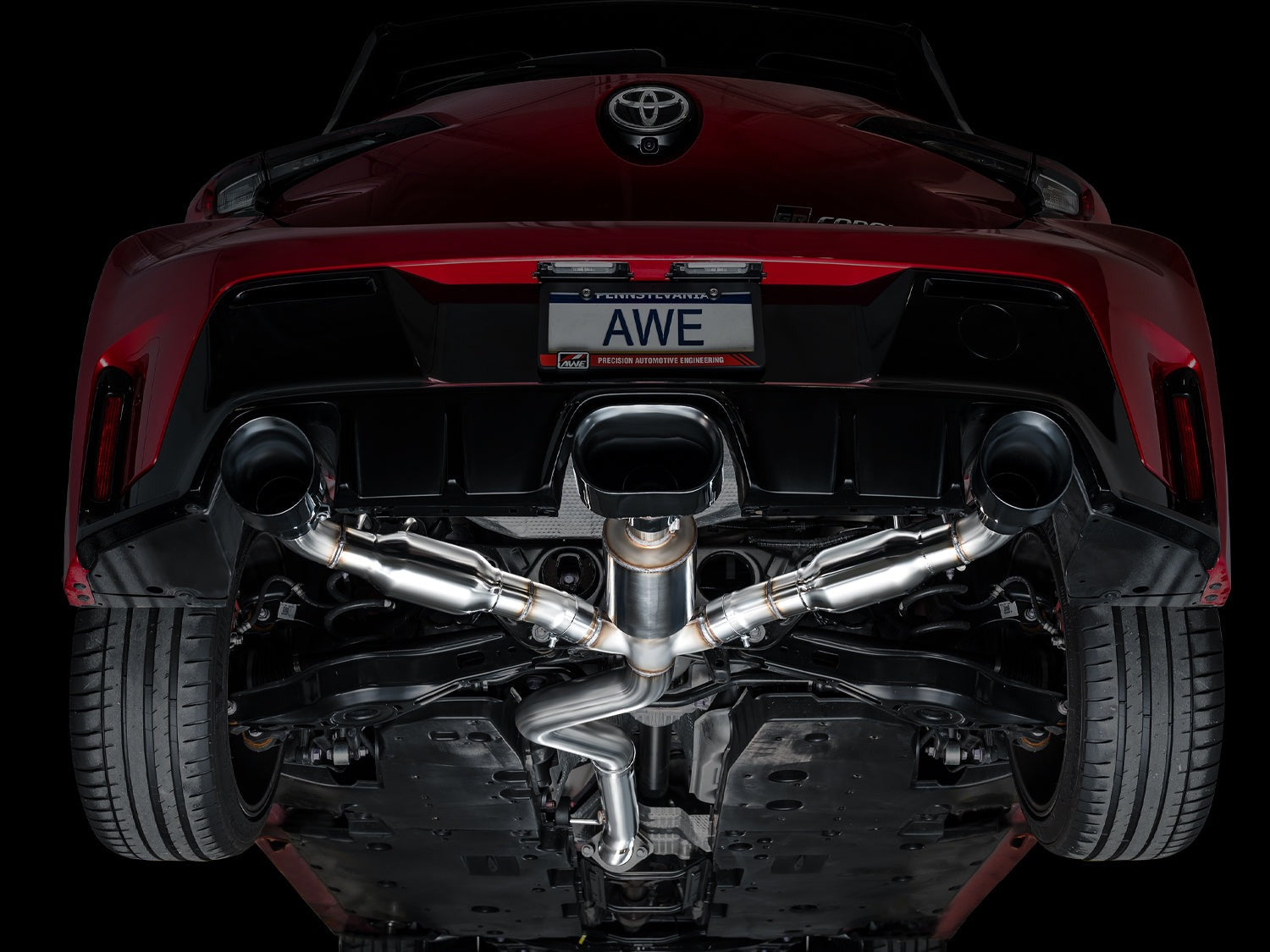 AWE Track Edition Exhaust | 2023+ GR Corolla Exhaust