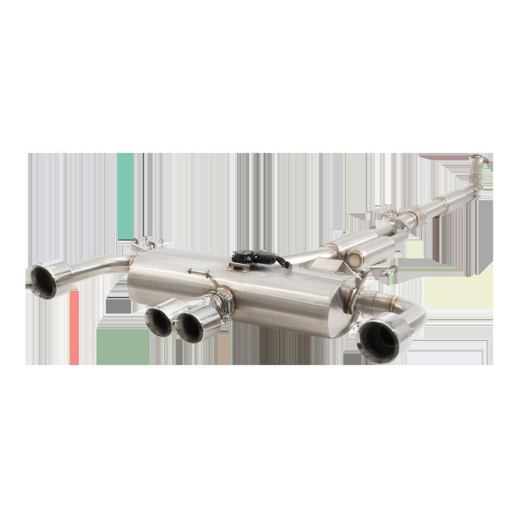 XForce Varex Valved Cat Back Exhaust System | 2023+ Toyota GR Corolla (ESTCG23VKCS)