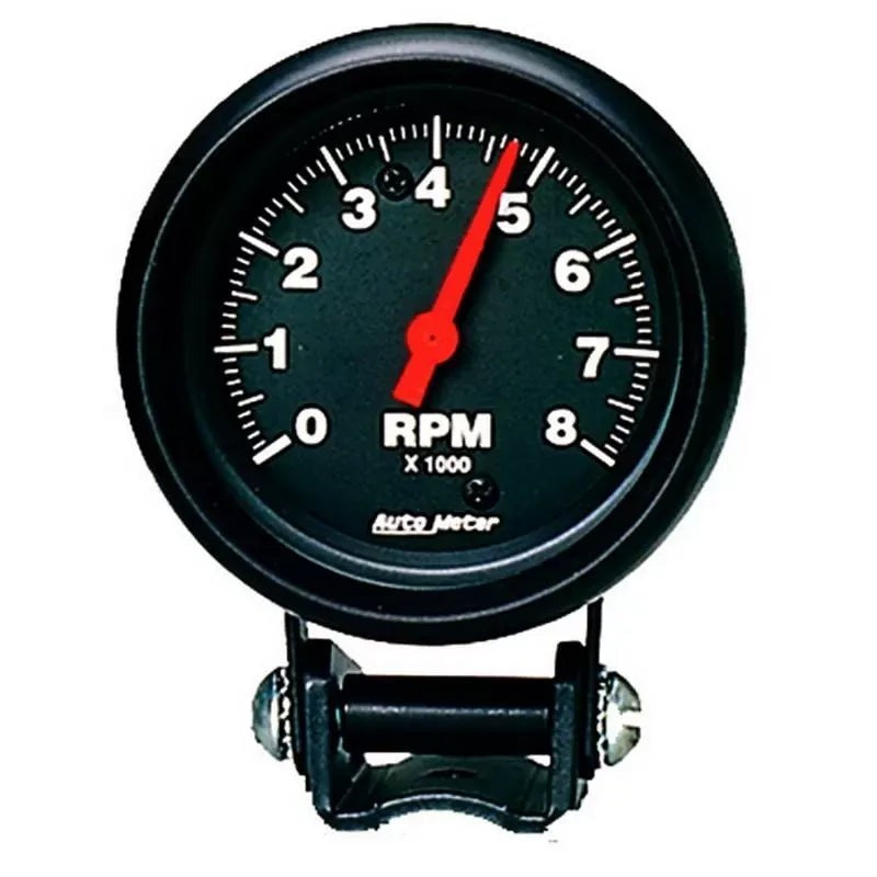 Autometer 2-5/8" 0-8000 RPM Pedestal Tachometer Gauge Z-SERIES | Universal (2892)