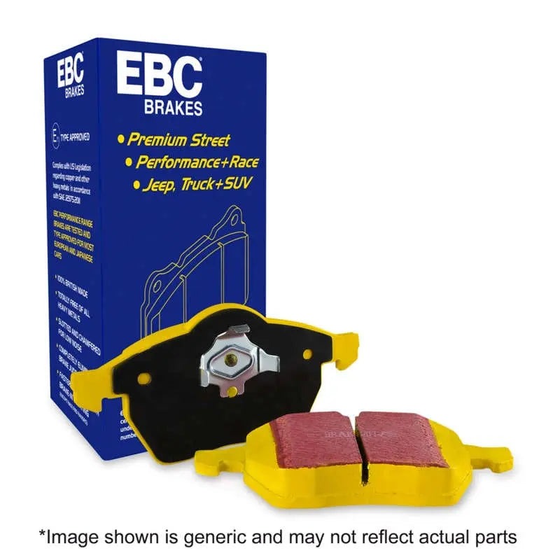 EBC Brakes Yellowstuff Front Pads | 2022-2026 Honda Civic Si (DP43109R)