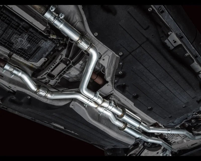 AWE Touring Edition Exhaust for Ford Explorer ST / Lincoln Aviator - Diamond Black Tips (3015-43625)
