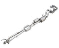 AWE 0FG Exhaust with BashGuard for 3rd Gen Tacoma - Dual Chrome Silver Tips (3015-32826)