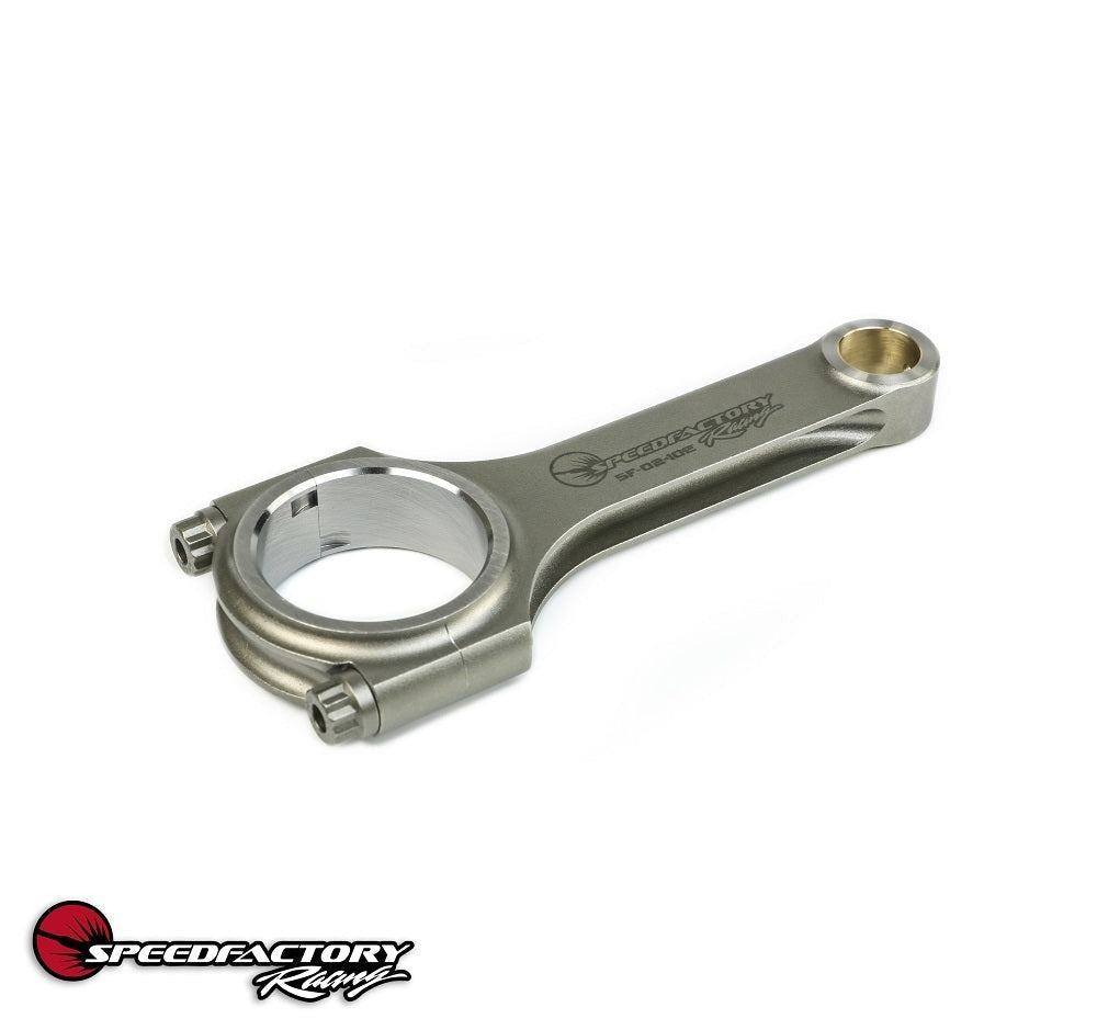 SpeedFactory Racing D16 H-Beam Connecting Rods | 1988-2005 Honda Civic, and 1986-1989 Acura Integra (SF-02-102)