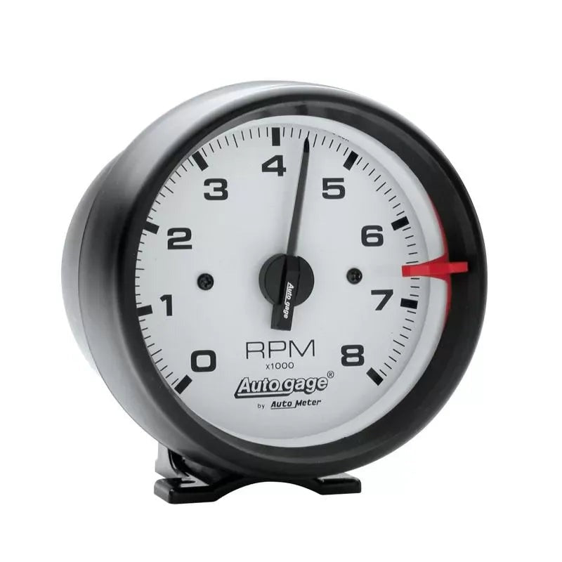 Autometer 3-3/4" 0-8000 RPM Pedestal Tachometer Gauge Auto Gage | Universal (2303)