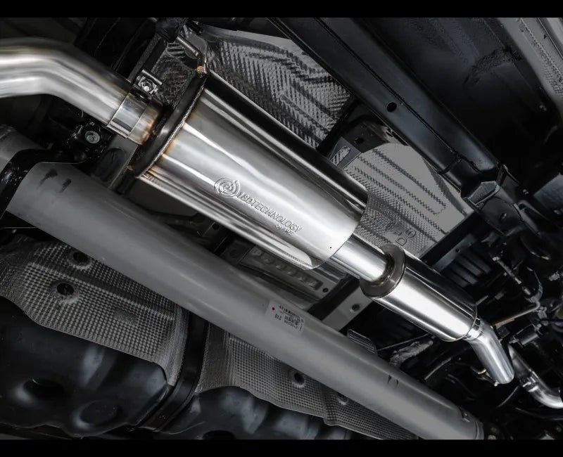 AWE 0FG Exhaust for 3rd Gen Toyota Tundra - Dual Chrome Silver Tips (3015-32063)