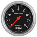 Autometer 3-3/8" 0-8000 RPM Tachometer Gauge SPORT-COMP | Universal (3991)