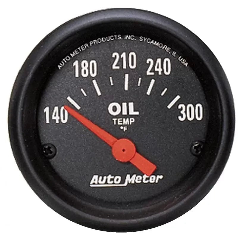 Autometer 2-1/16" 140-300 °F Oil Temperature Gauge Z-SERIES | Universal (2639)