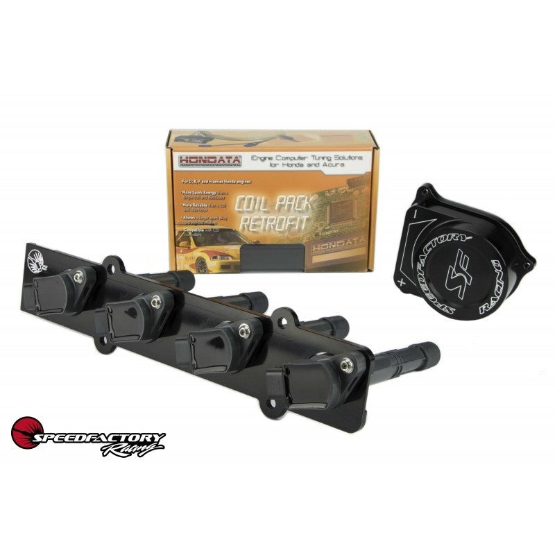 SpeedFactory Racing B-Series VTEC Coil On Plug Adapter Plate and Coil on Plug Combo Kits | 1994-2001 Acura Integra and 1999-2000 Honda Civic Si (SF-02-002)