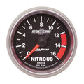 Autometer 2-1/16" 0-1600 PSI Nitrous Pressure Gauge SPORT-COMP II | Universal (3674)
