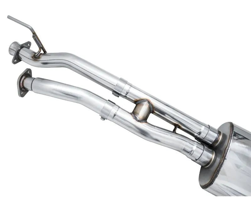 AWE 0FG Exhaust with BashGuard for 3rd Gen Tacoma - Dual Diamond Black Tips (3015-33826)