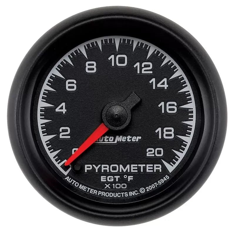 Autometer 2-1/16" 0-2000 °F Pyrometer EGT Gauge ES | Universal (5945)