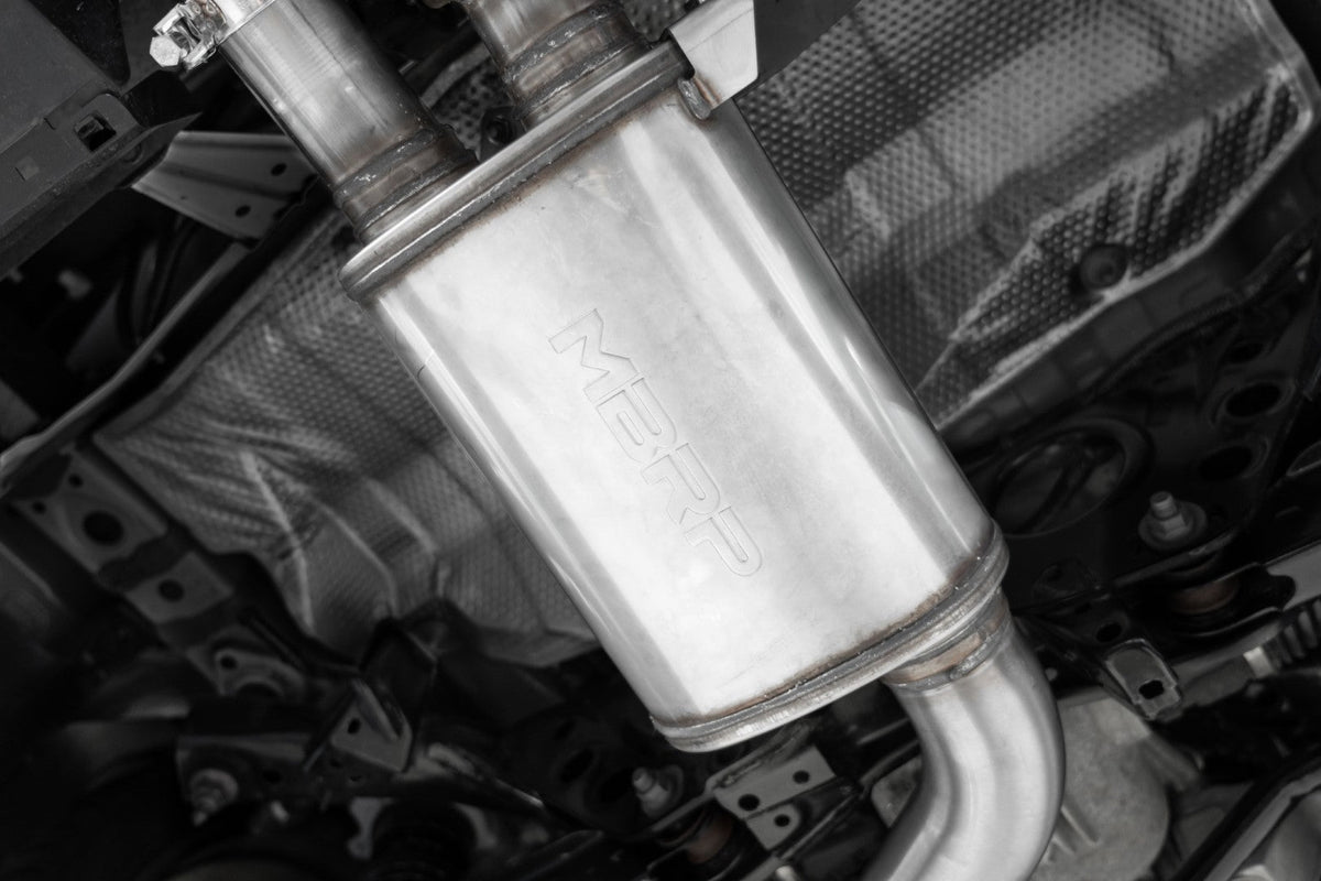 MBRP Stainless Steel 3" Cat-Back - Dual Center Exit | 2023+ Toyota Corolla GR (S4303)