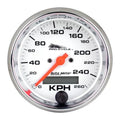 Autometer 3-3/4" 0-160 MPH PRO-CYCLE Speedometer Gauge White | Universal (19355)