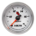Autometer 2-1/16" 8-18V Voltmeter Gauge C2 | Universal (7191)