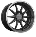 XXR Wheels 527D Graphite Gray w/ Machined Lip 18x9 | 5x114.3 (527D896697)