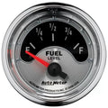Autometer 2-1/16" 16-158 Ω Fuel Level Gauge American Muscle | Universal (1218)