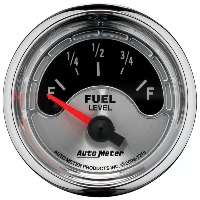 Autometer 2-1/16" 16-158 Ω Fuel Level Gauge American Muscle | Universal (1218)