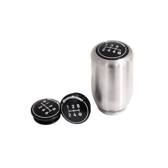GrimmSpeed Swap-Top Weighted Shift Knob Kit | (GRM1.1007.1.SS/GRM1.1006.1.SS)