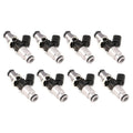 Injector Dynamics - 1050cc Injectors 60mm Length 14mm Grey Adaptor Top - Blue Bottom Adapter Set of 8 (1050.60.14.14B.8)