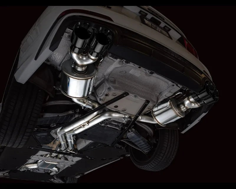 AWE Touring Edition Exhaust for Audi C8 S6/S7 - Diamond Black Tips (3015-43107)