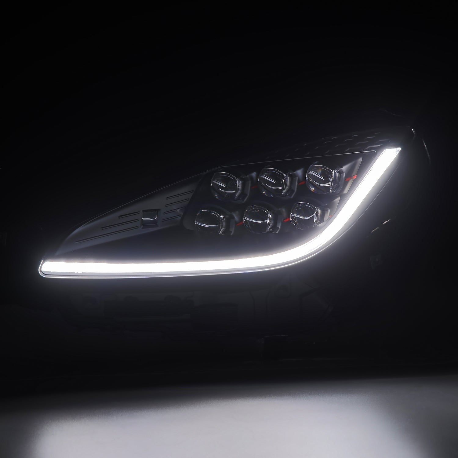 Alpharex NOVA-Series LED Projector Headlights - Alpha Black | 2021+ Toyota GR86 / Subaru BRZ (880875)