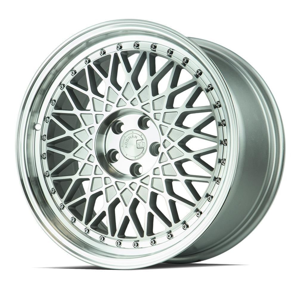 AodHan Wheels AH05 Silver w/ Machined Spoke Faces & Lip 18x9.5 | 5x114.3 (AH0518955114335SMF)