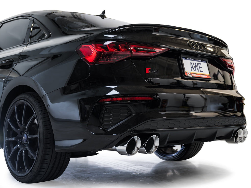 AWE Tuning Touring Edition Exhaust | 2022+ Audi S3