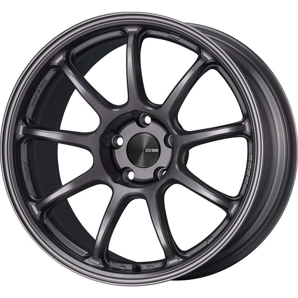 Enkei PF09 Dark Silver 18x9 | 5x114.3 (540-890-6542DS)