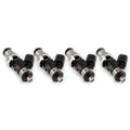 Injector Dynamics ID1050X 14mm Grey Adaptor Top Injectors - Set of 4 |2012-2015 Honda Civic Si (1050.07.21.48.14.4)