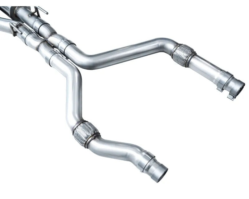 AWE Touring Edition Exhaust for Ford Explorer ST / Lincoln Aviator - Chrome Silver Tips (3015-42625)
