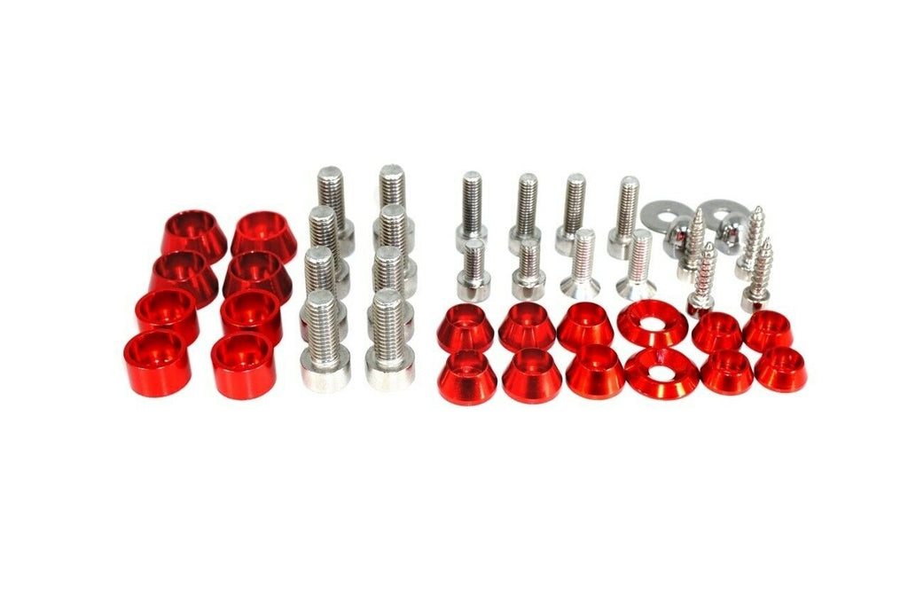 ZSPEC Trunk-Area Stainless/Billet Fastener Kit | 2008-2013 Mitsubishi Evo X (00843612199904)