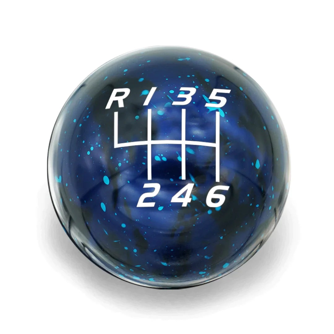 Billetworkz Cosmic Space Shift Knob - 6 Speed Velocity Engraving | 2013-2021 Subaru BRZ/Scion FR-S/Toyota 86 (BW-KNB-BRZ1-VEL6)