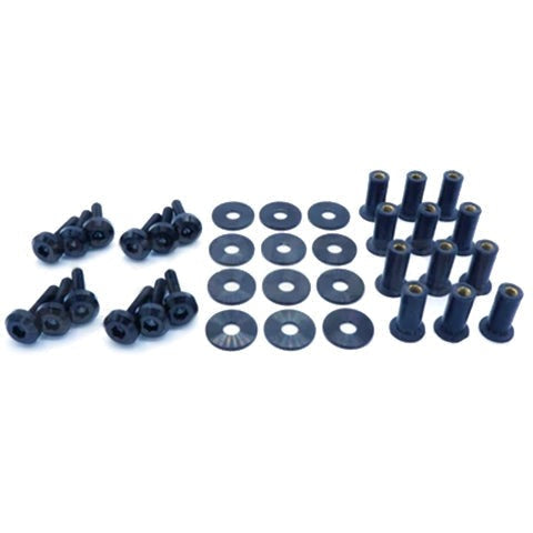 Dress Up Bolts Titanium Hardware Cooling Plate Kit | 2017-2021 Honda Civic Type-R (HON-041-Ti)