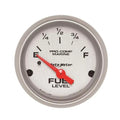 Autometer 2-1/16" 240-33 Ω Fuel Level Gauge Marine Silver | Universal (200760-33)