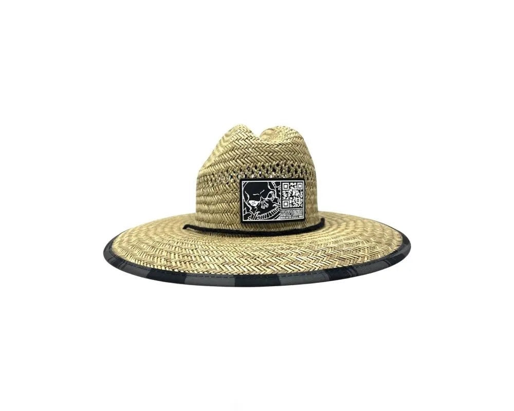 Kryptonite Graphic Straw Hat | STRAWQR2