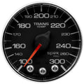 Autometer 2-1/16" 100-300 °F SPEK-PRO Transmission Temp Gauge Black/Chrome | Universal (P342318)