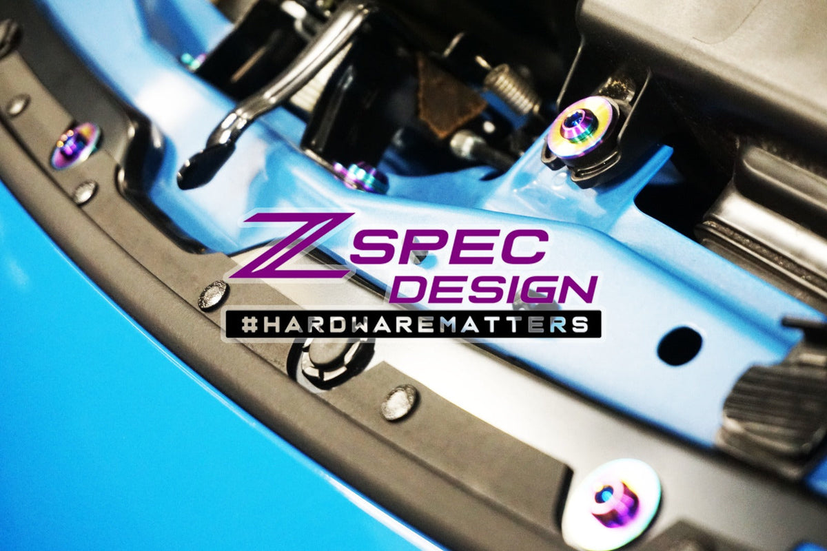 ZSPEC "Stage 3" Dress Up Bolts® Titanium Fastener Kit | 2022+ Toyota GR86/Subaru BRZ (00843612124357)