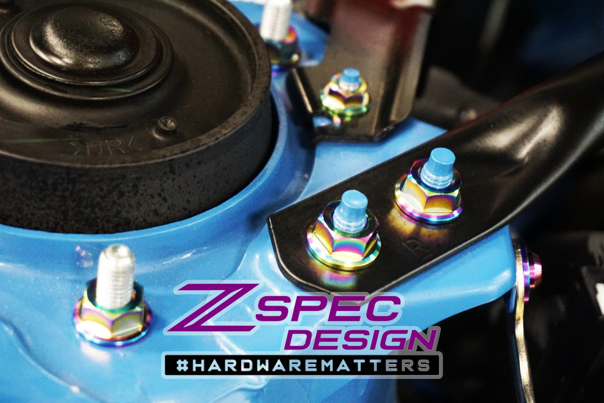 ZSPEC "Stage 2" Dress Up Bolts® Titanium Fastener Kit | 2022+ Toyota GR86/Subaru BRZ (00843612124289)
