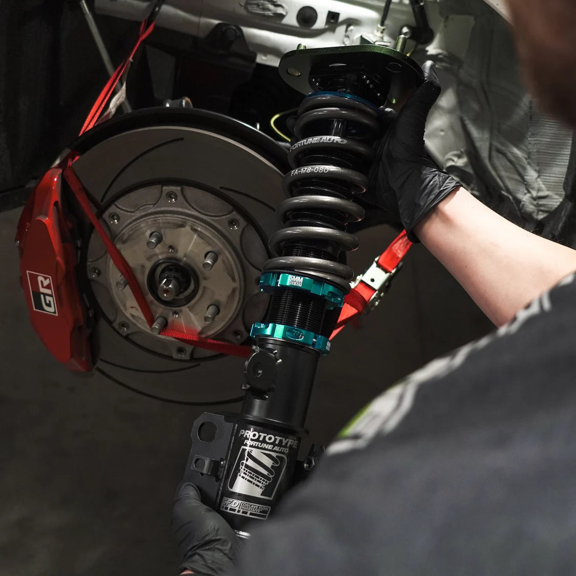 Fortune Auto 510 Series Coilovers | 2023+ Toyota GR Corolla (FA510CFD-GZEA14)